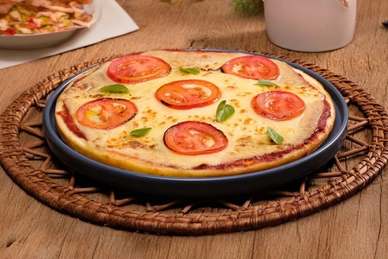 Como Fazer Pizza de Liquidificador de Mussarela