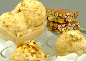 Como Fazer Sorvete de Pé de Moleque