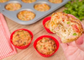 Muffin Salgado sem Glúten