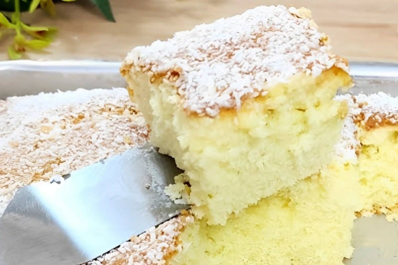 Receita de Bolo de Maizena com Coco