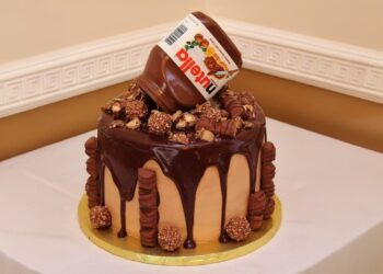 Receita de Bolo de Sorvete com Nutella