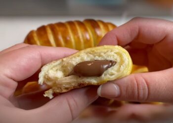 Receita de Brioche Recheado