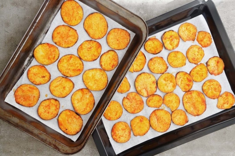 Receita de Chips de Batata-doce