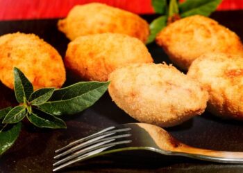 Receita de Croquete de Frango com Batata Doce Assado