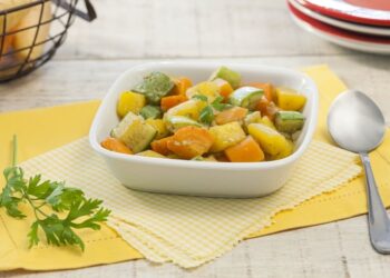 Receita de Legumes Salteados