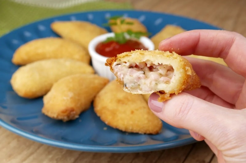 Risole de Presunto e Queijo