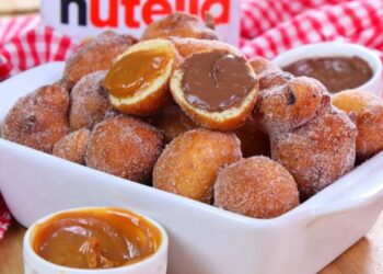 Bolinho de Chuva Recheado