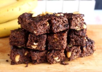 Como Fazer Barrinha de Banana com Chocolate