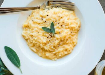 Como Fazer Risoto de Abacaxi com Gorgonzola