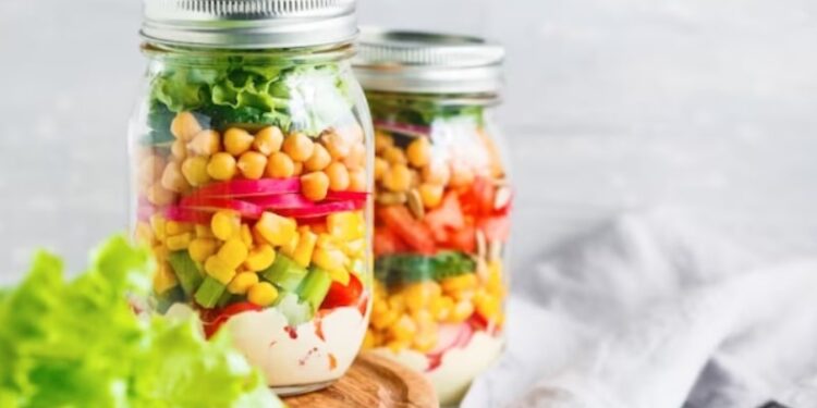 Como Fazer Salada no Pote