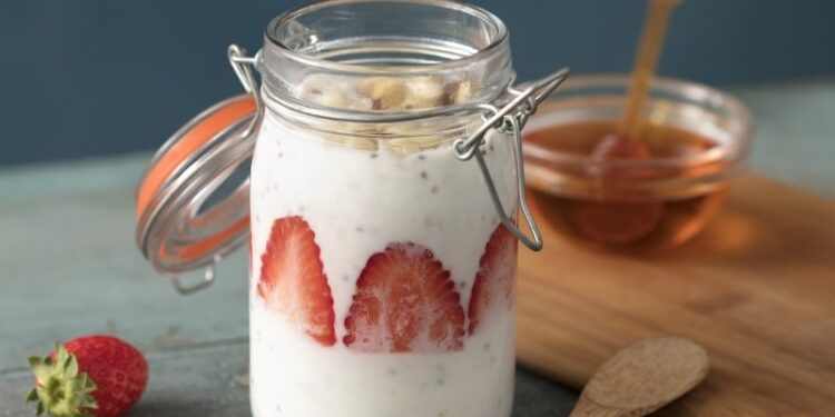 Iogurte com Leite de Coco e Mel