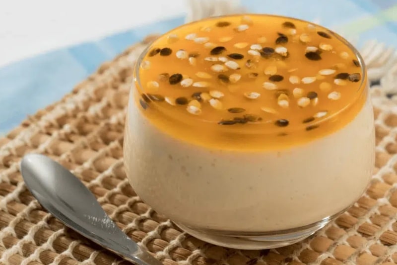 Receita de Mousse de Maracujá Sem Açúcar