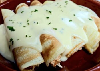 Panquecas de Alho com Queijo