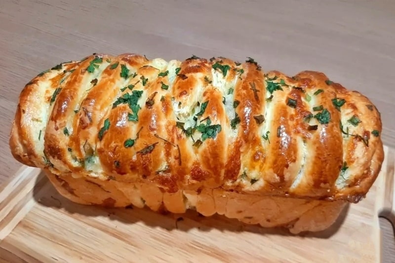 Receita de Pão de Alho Temperado