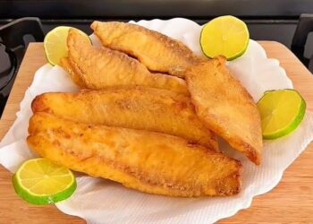 Receita de Peixe Frito Sequinho