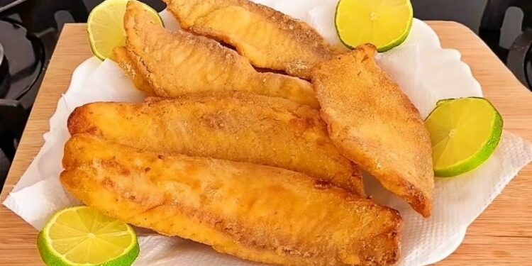 Receita de Peixe Frito Sequinho