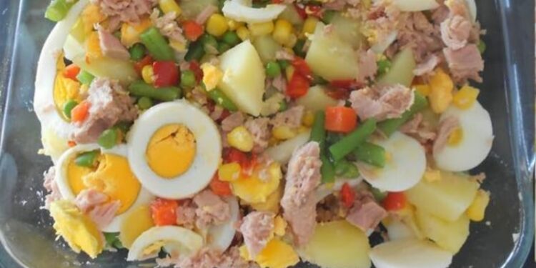 Receita de Salada Russa