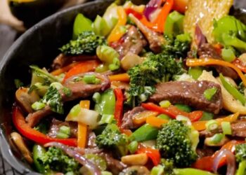 Receita de Tirinhas de Carne Chinesa