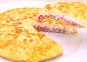 Receita de Lanche de Frigideira