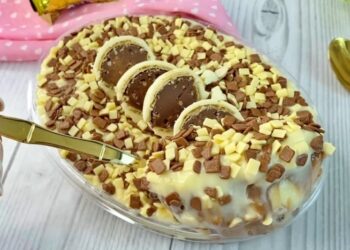 Receita de Pavê de Ouro Branco (Pavê Especial da Minha Mãe)