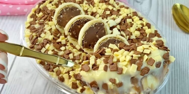 Receita de Pavê de Ouro Branco (Pavê Especial da Minha Mãe)