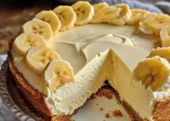 Cheesecake de Banana A melhor Torta de Banana que já Provei😍