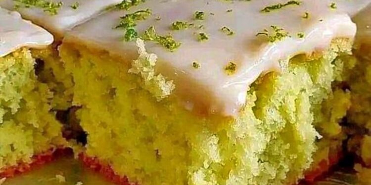 Receita de Bolo de Limão Verde