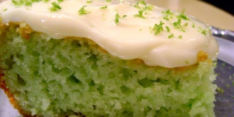 bolo de limão verde de liquidificador