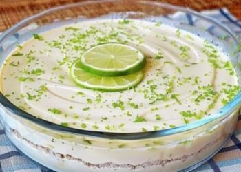 Receita de Pavê de Limão Super Cremoso de Liquidificador