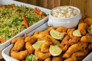 Peixe à Milanesa com Molho Tártaro